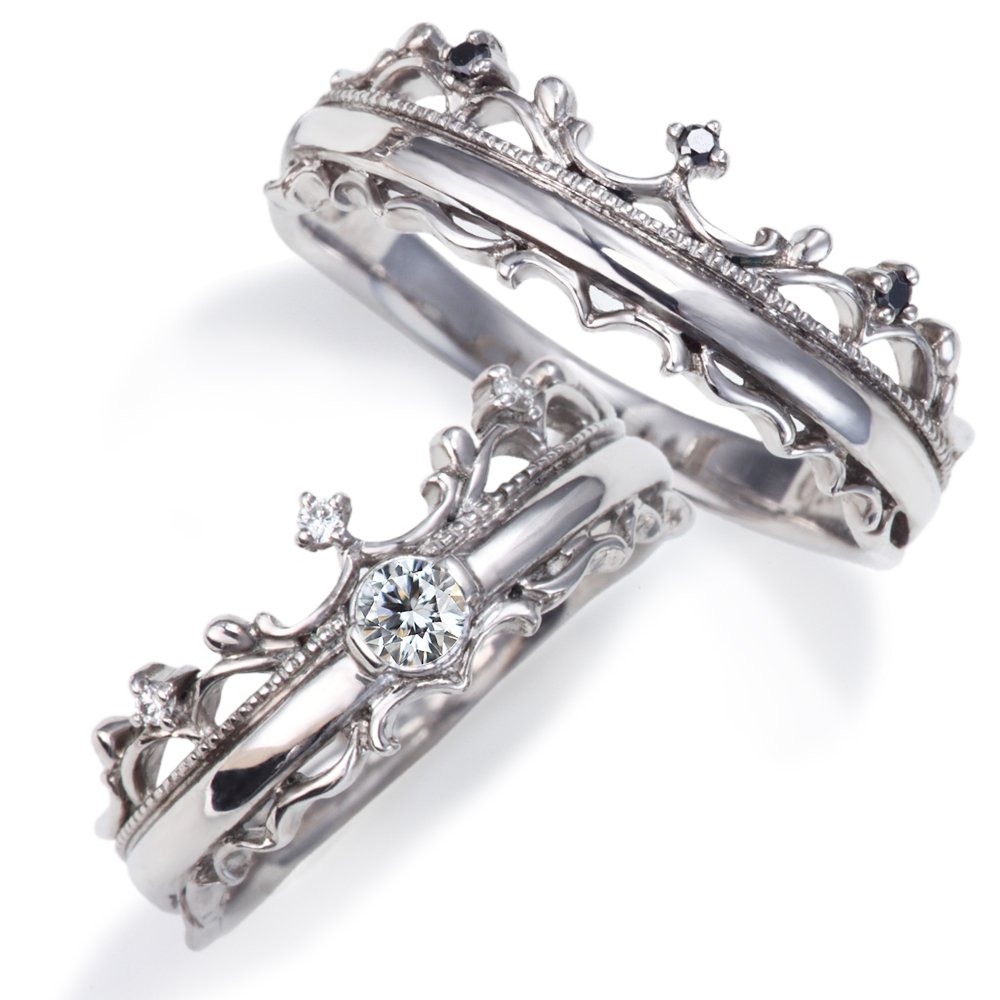 結婚指輪M310L-M310M | 【美輪宝石】福岡で低価格高品質な結婚指輪と
